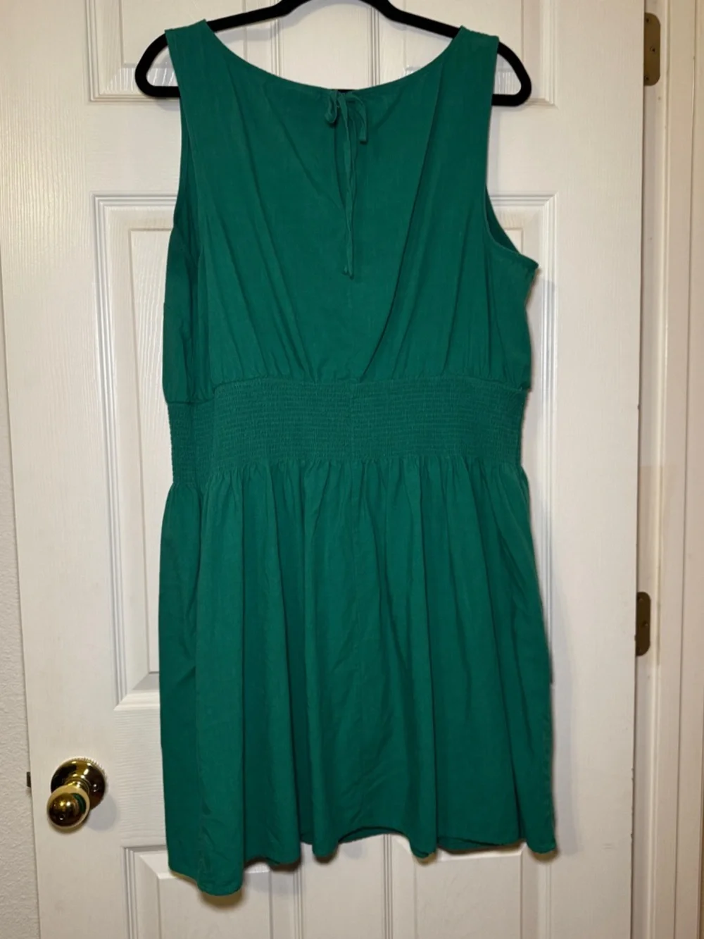 Universal Thread | Women’s Green Sleeveless Smocked Waist Mini Sundress Size XXL - Picture 10 of 10